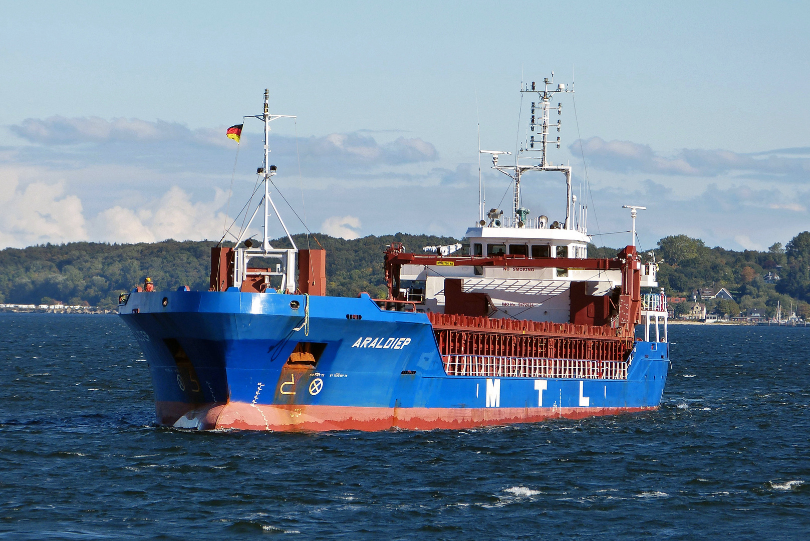 Kieler Förde Richtung Kiel Canal