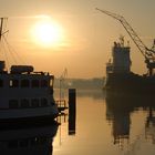 Kieler Förde sechs Uhr morgens