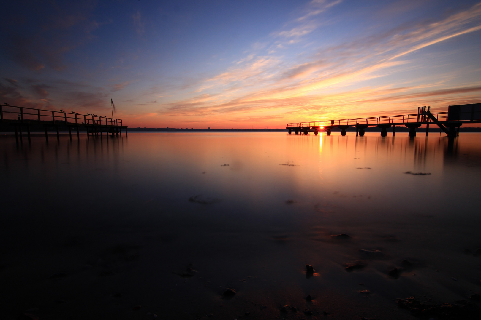 Kieler Förde - Sonnenuntergang