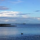 Kieler Förde zur blauen Stunde