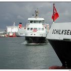 Kieler Hafen vor dem Gewitter