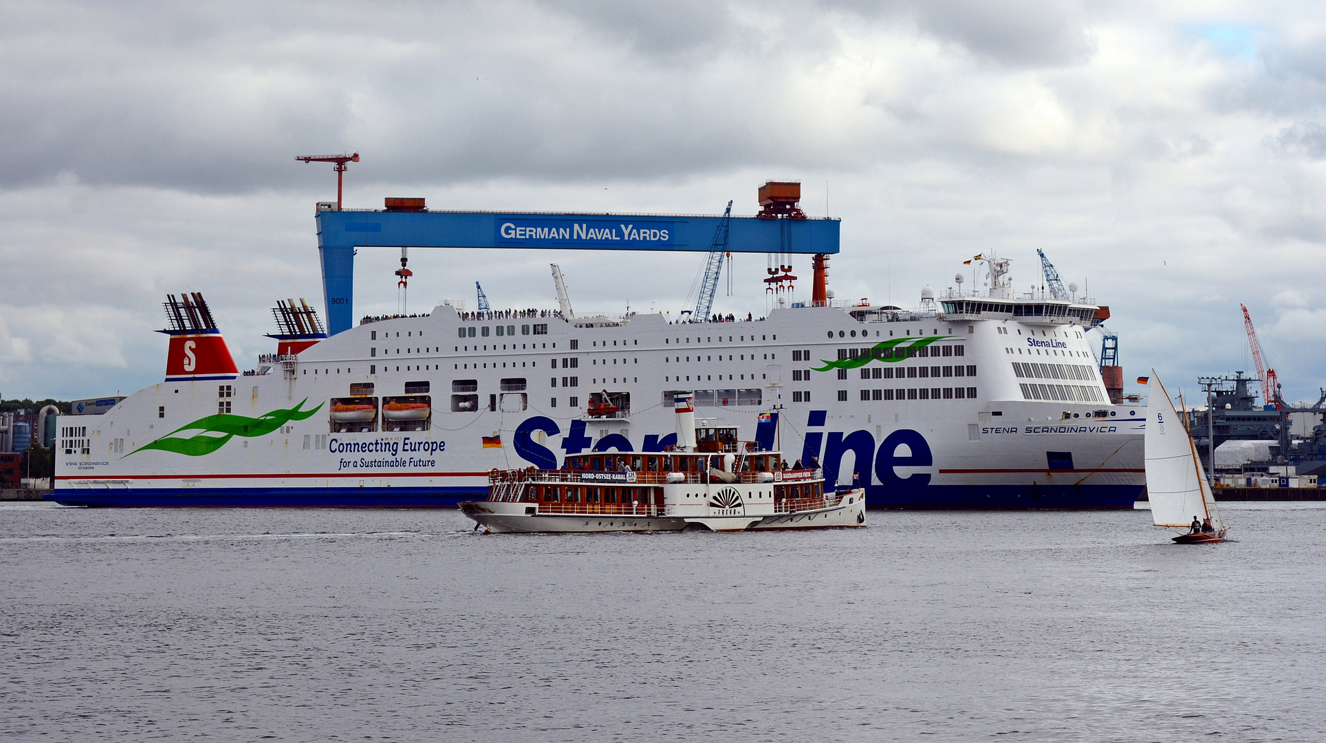 Kieler Hafenimpressionen im Juli