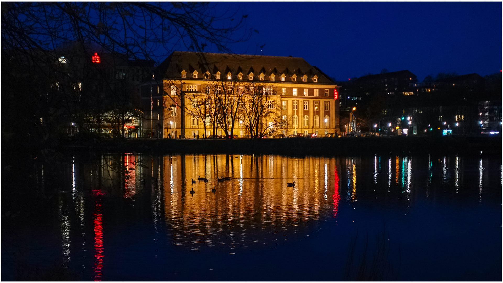 Kieler Lichterglanz.....am Kleinen Kiel....