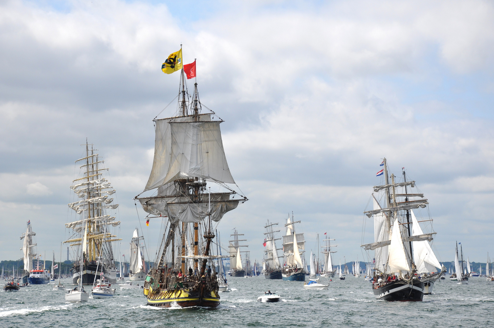 Kieler Woche 2010 - Windjammerparade