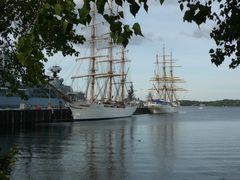 Kieler Woche "Gorch Fock und die Brasianische Freundin"