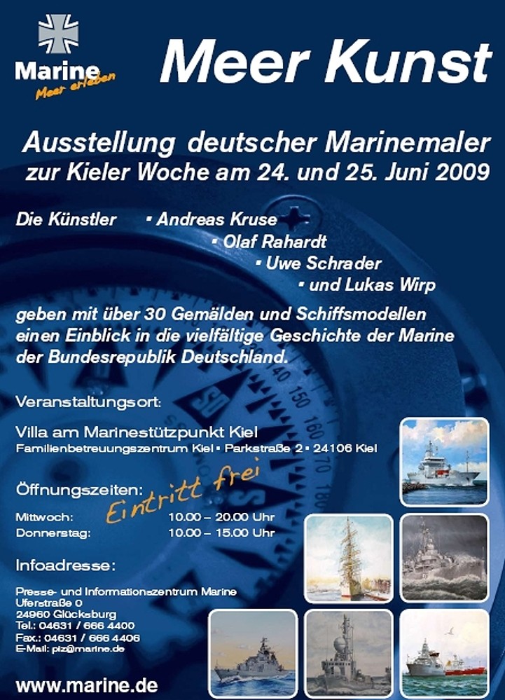 Kieler Woche - Marinemalerei