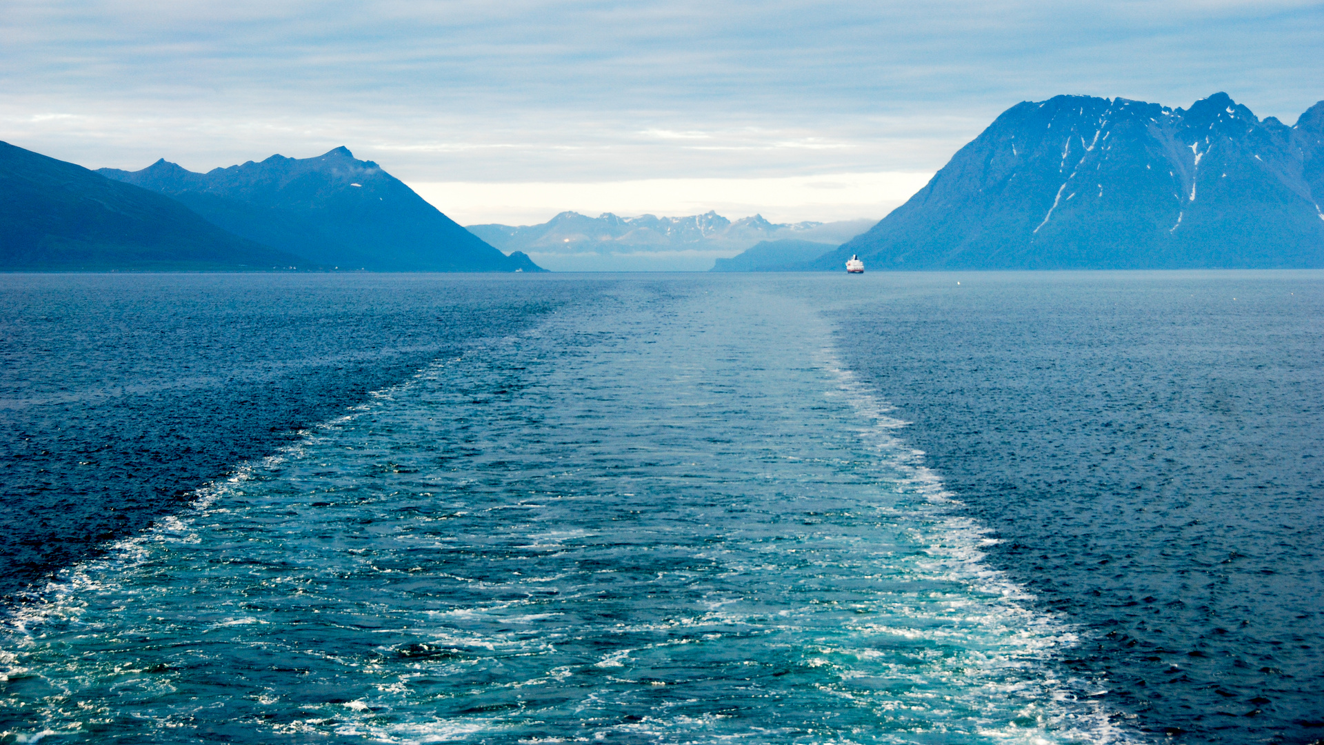 Kielwasser der Polarlys