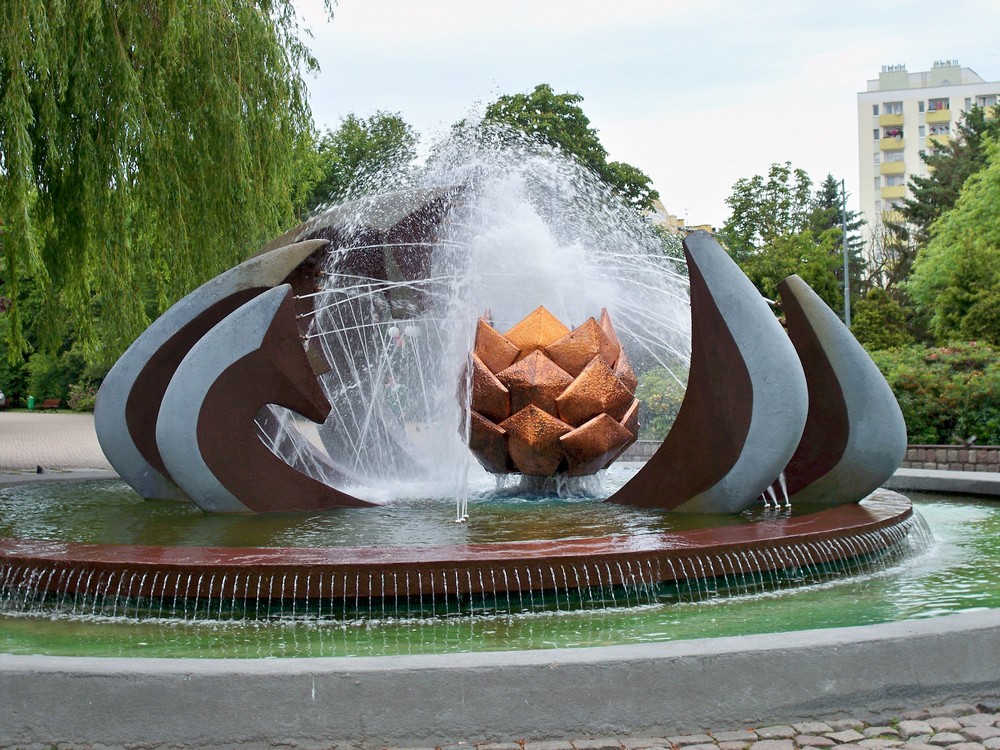 Kienappel-Brunnen in  Kolberg