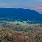 Kienberg in der Abenddämmerung - am Rande des Thüringer Waldes