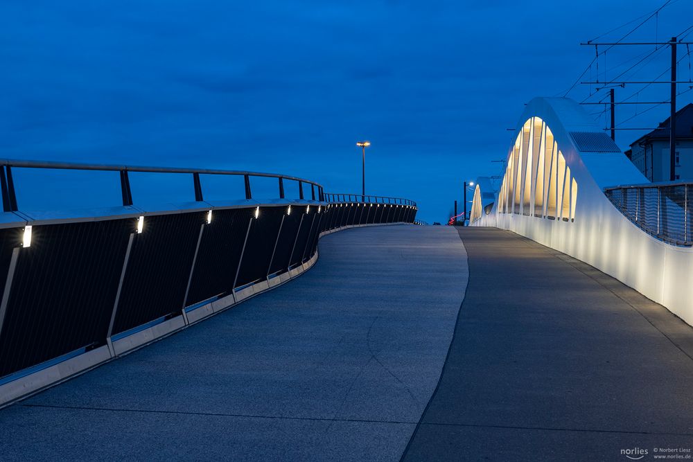 Kienlesbergbrücke Lichter