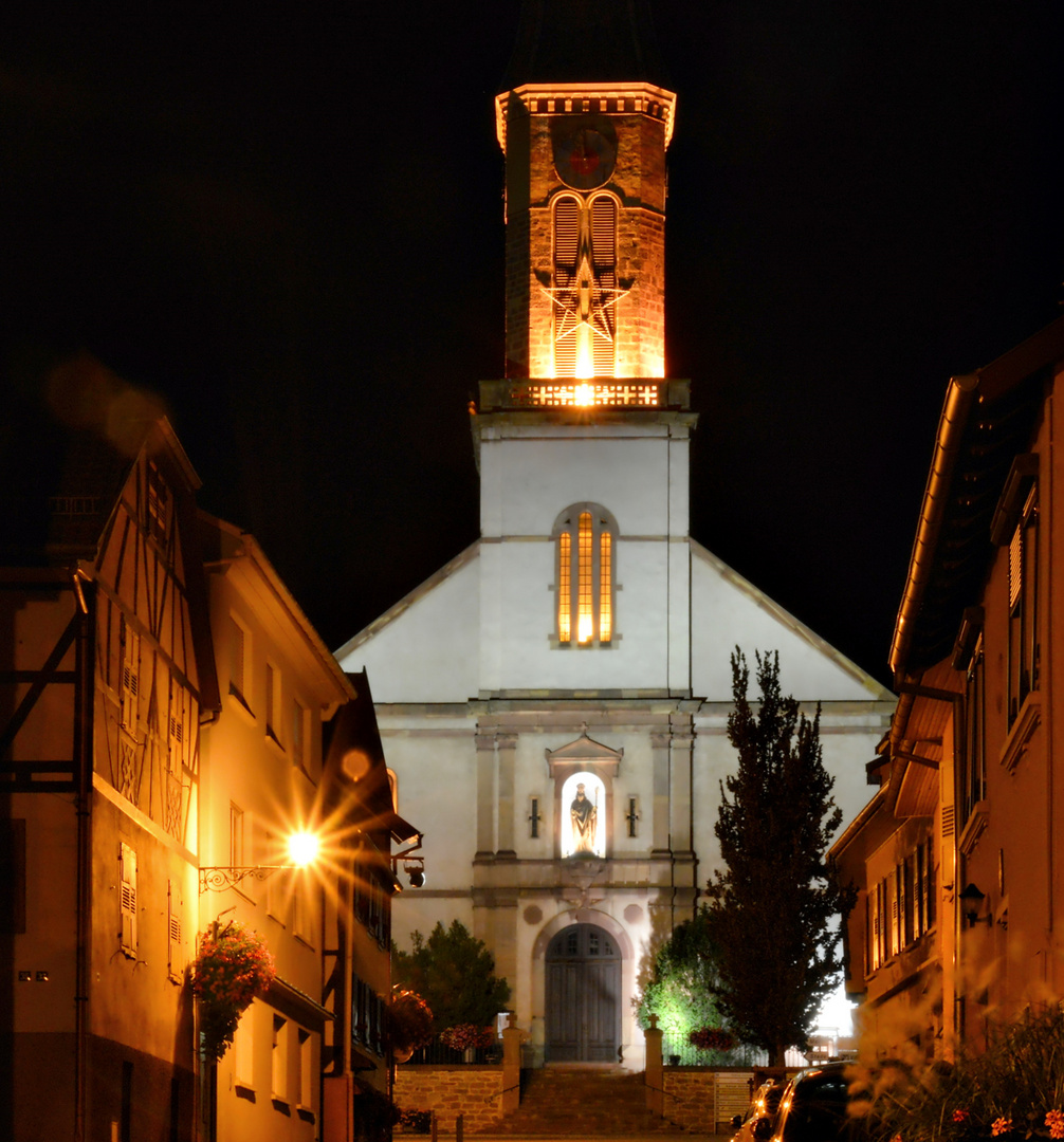 Kientzheim ~ Kirche Saint Martin 19. Jh.