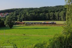 Kies aus Immelborn, Aufnahme bei Schönau (Hörsel), 250 004, Juli 2013