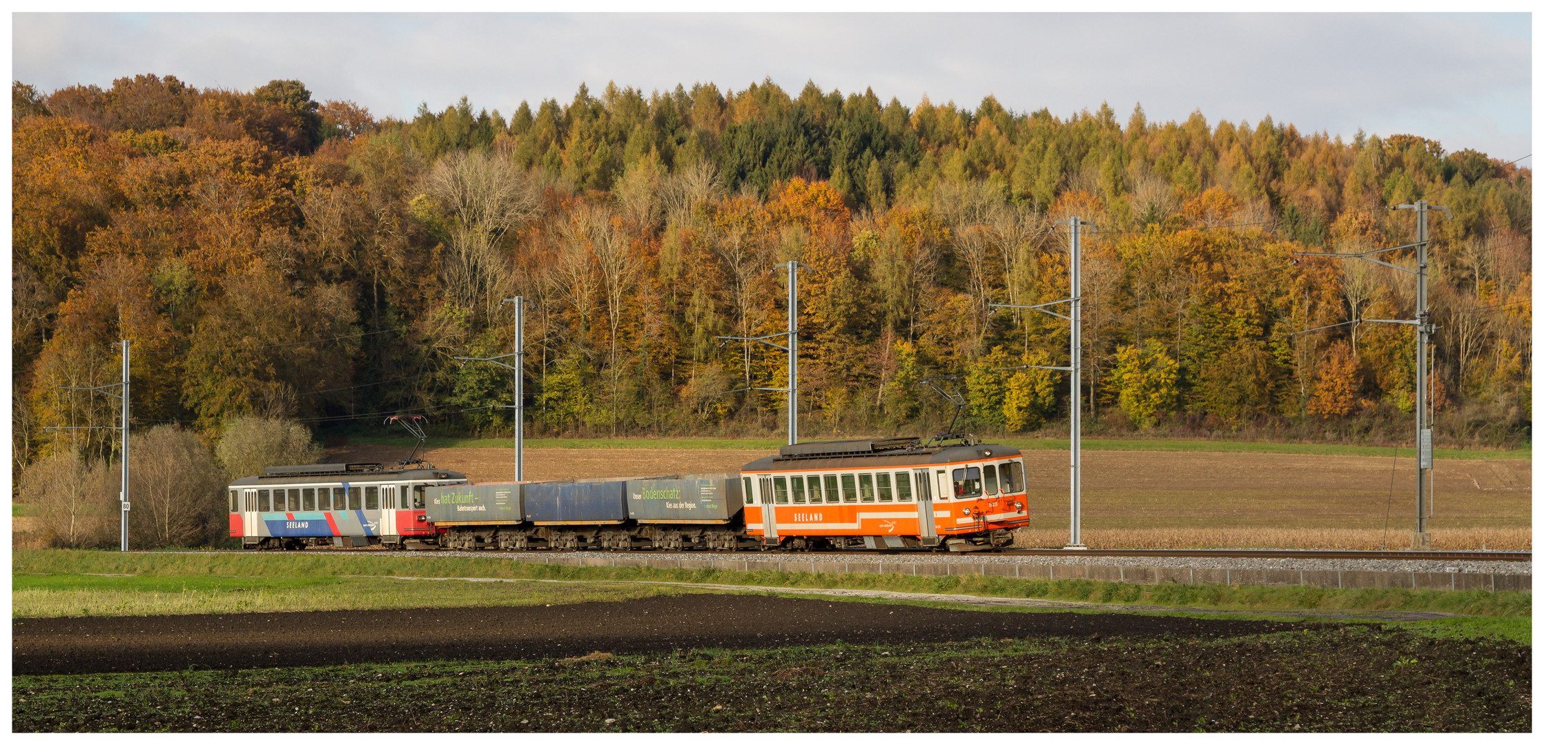 Kies hat Zukunft - Bahntransport auch...