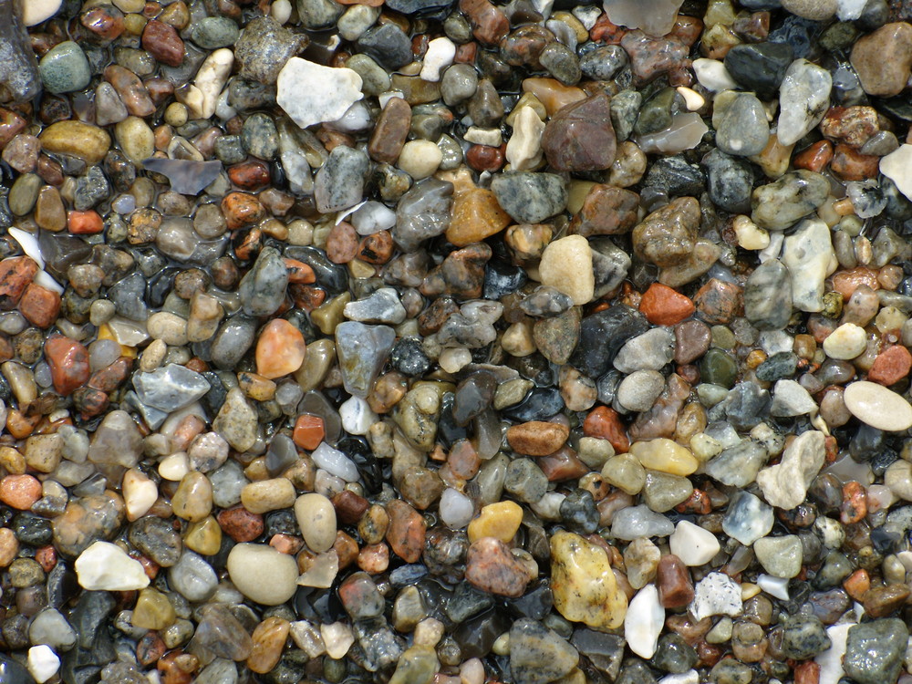Kieselsteine in der Ostsee Foto & Bild | sonstiges, steine & mineralien, natur Bilder auf ...