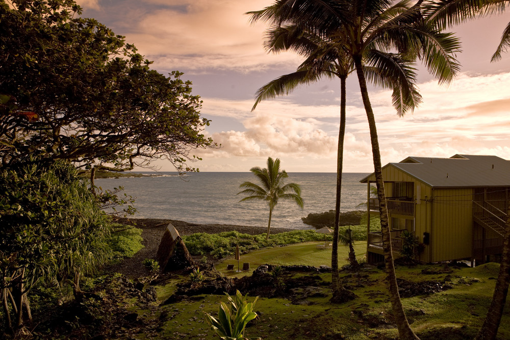 Kieselsteinstrand in Hana