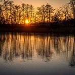 Kiessee im Spiegelglanz