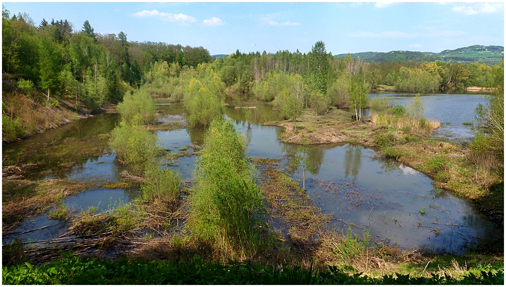 Kiessee im Weserbergland