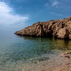 Kiesstrand bei Baska auf der Insel Krk