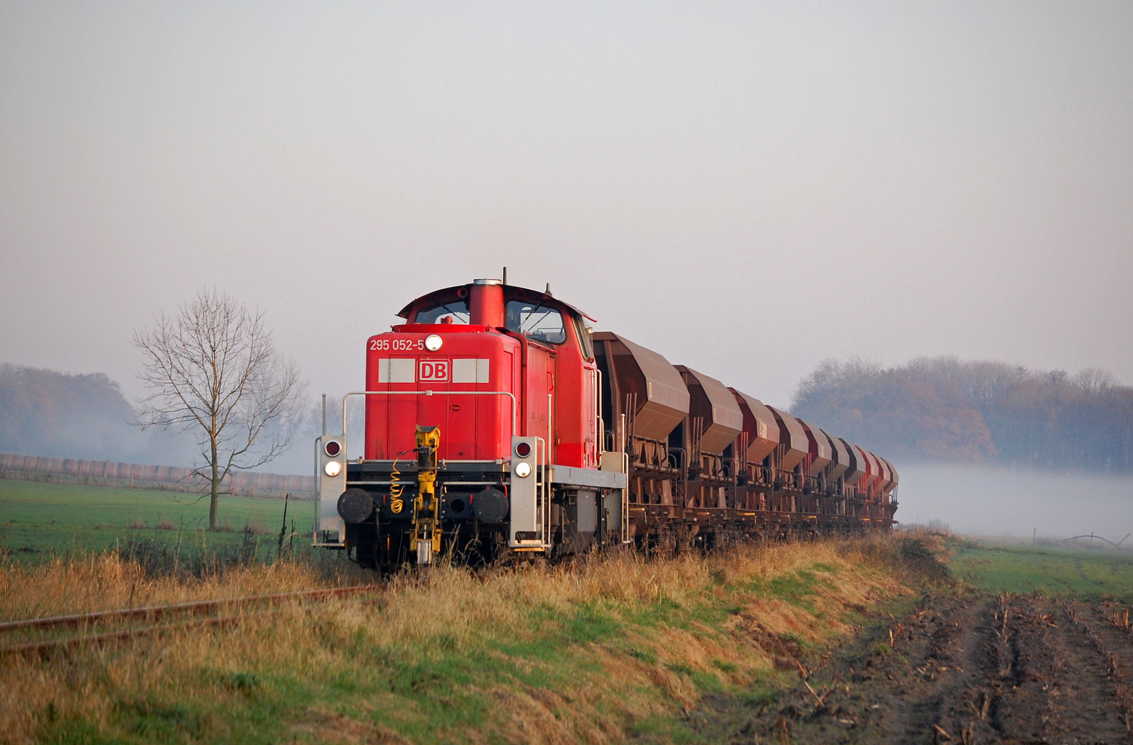 Kieszug auf der Hafenstrecke der TWE