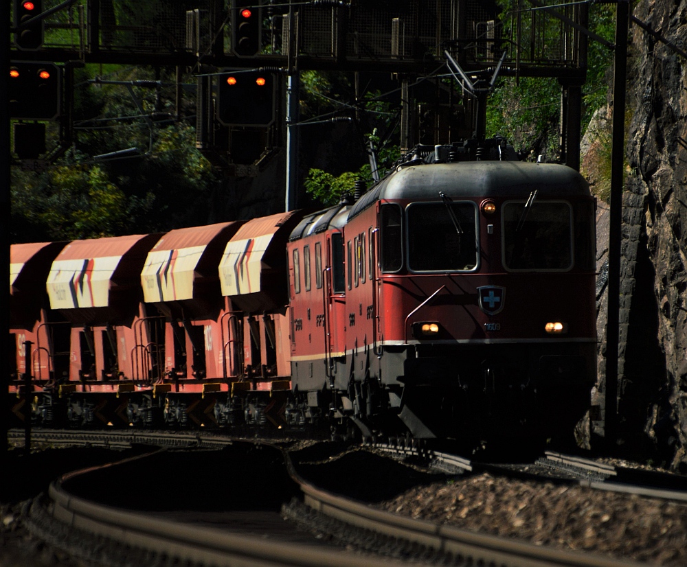 Kieszug hinauf zum Gotthard