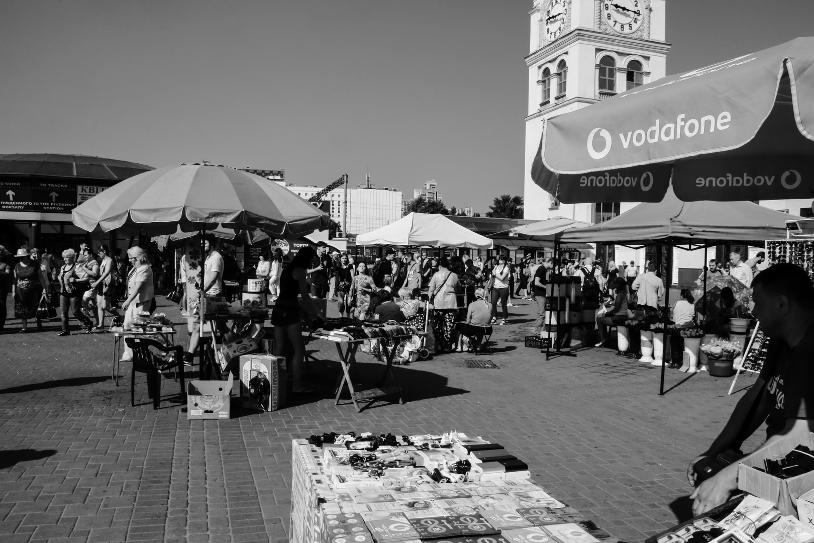 Kiev Bahnhofsvorplatz