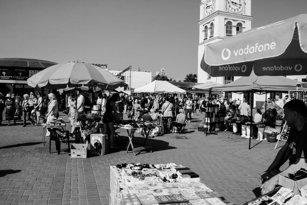 Kiev Bahnhofsvorplatz