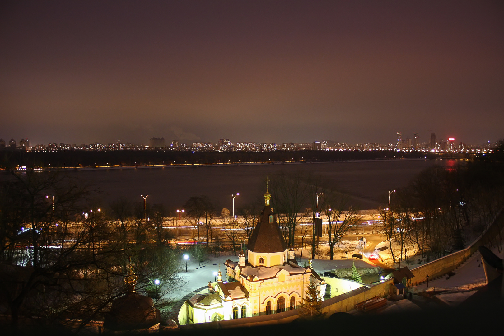 Kiev bei Nacht