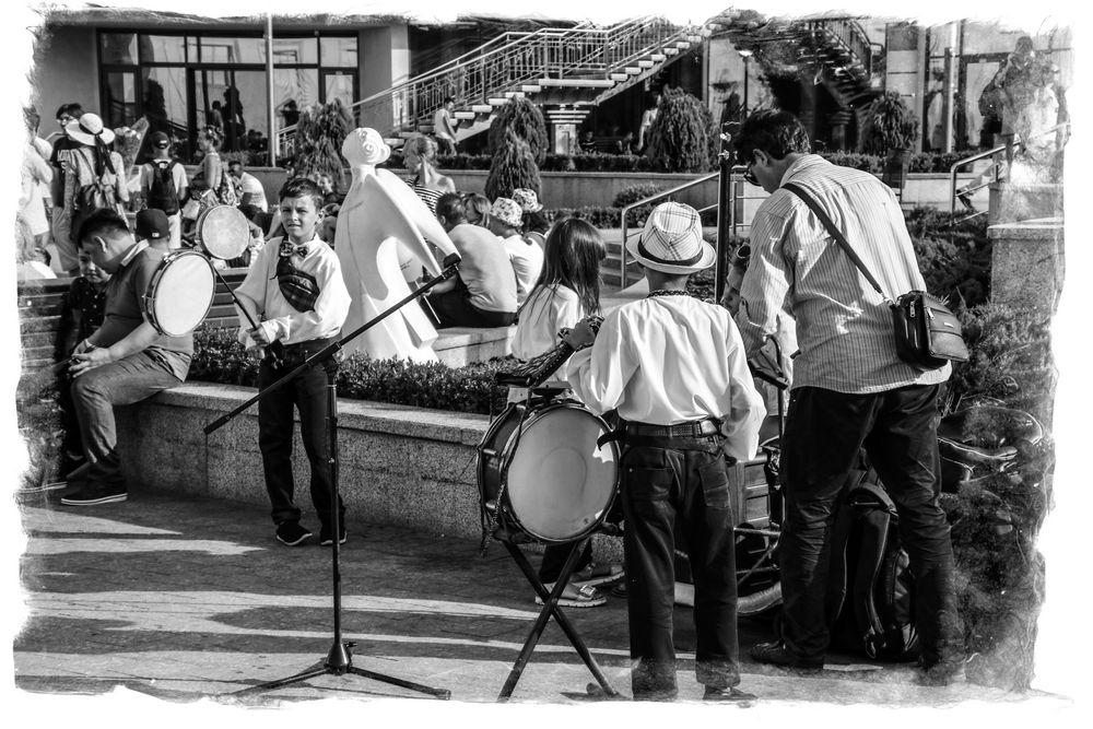 Kiev Strassenmusikanten