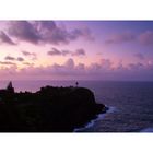 Kilauea Lighthouse am Abend