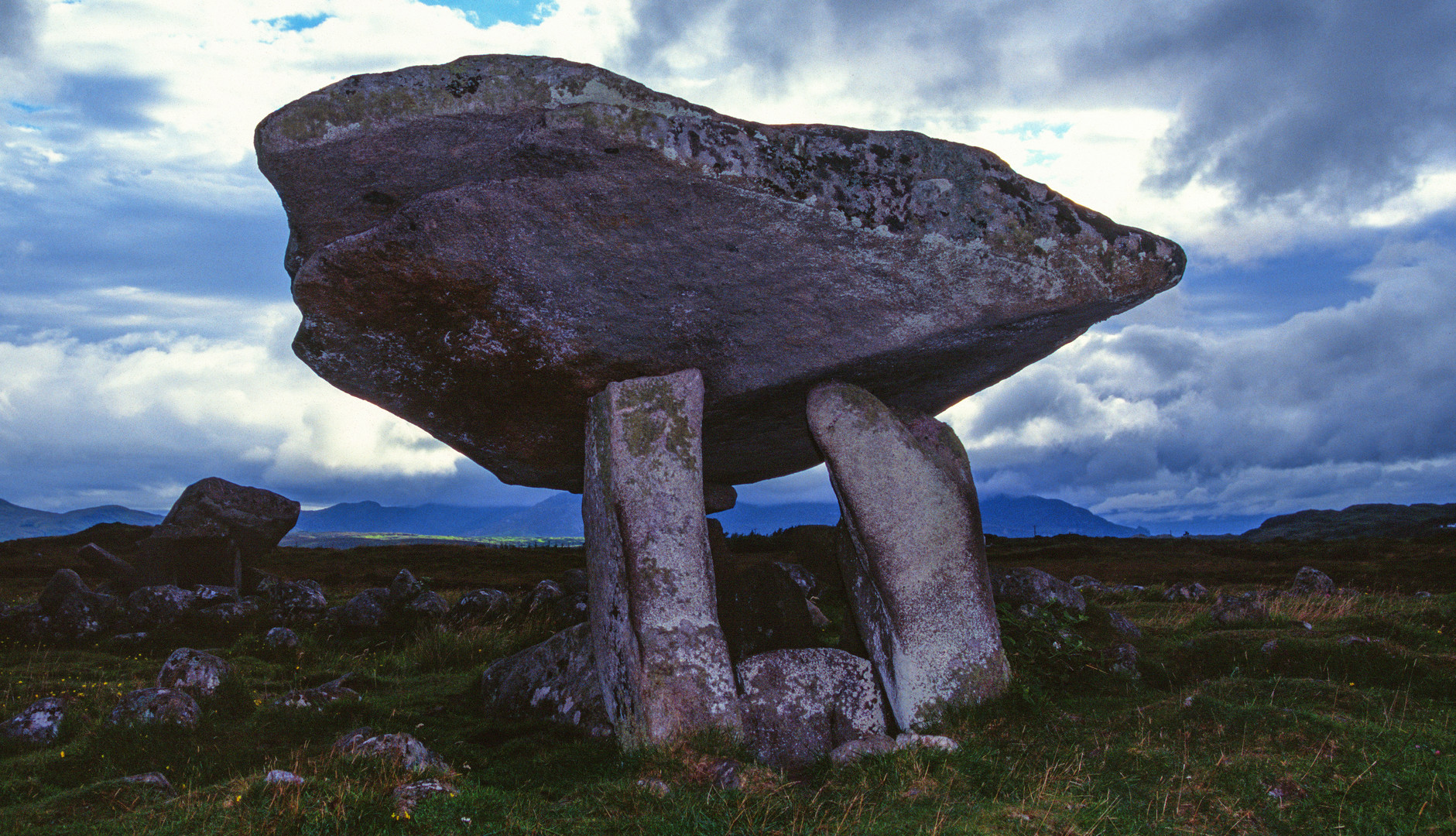 Kilclooney Dolmen in Irland