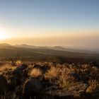 Kili Abstieg bei Sonnenaufgang