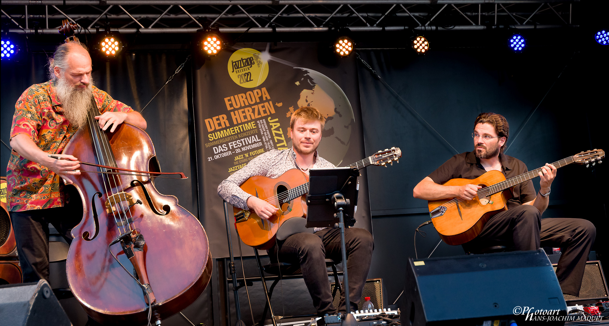 Kilian Forster; Frank Schlüter, Joscho Stephan (v.l.nr.)