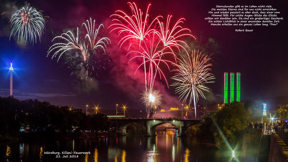 KILIANI-FEUERWERK, WÜRZBURG