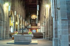 Kilianskirche Heilbronn, Blick zur Orgel