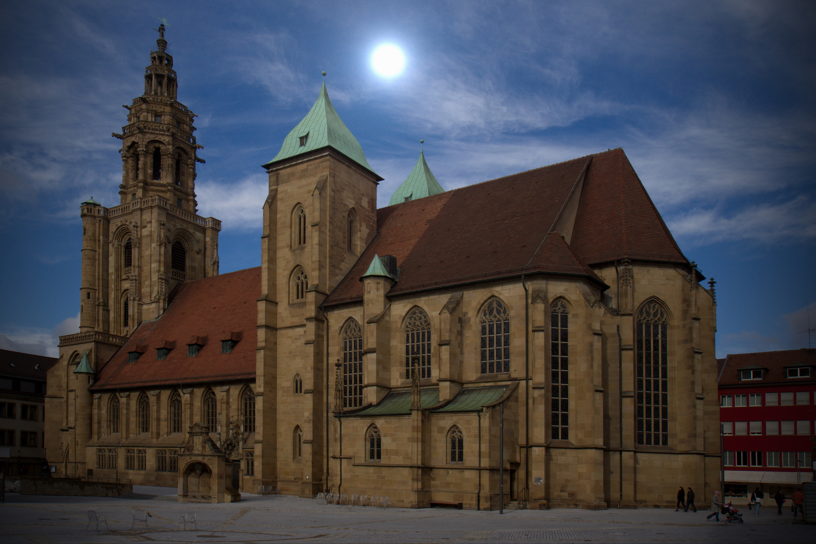 Kilianskirche Heilbronn im Herbstlicht