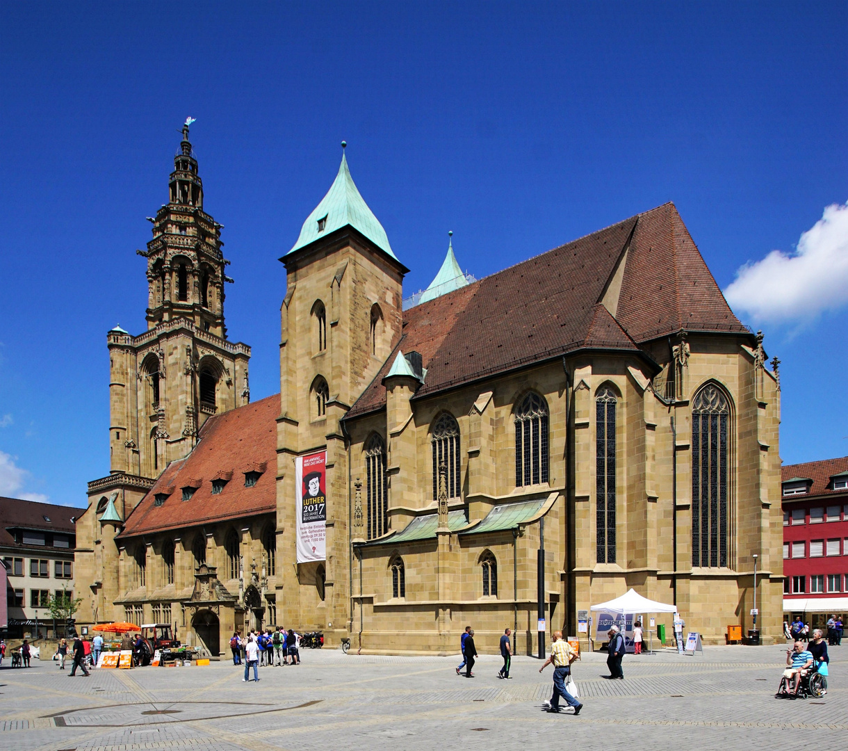 Kilianskirche in Heilbronn... Foto & Bild world, kirchen, architektur