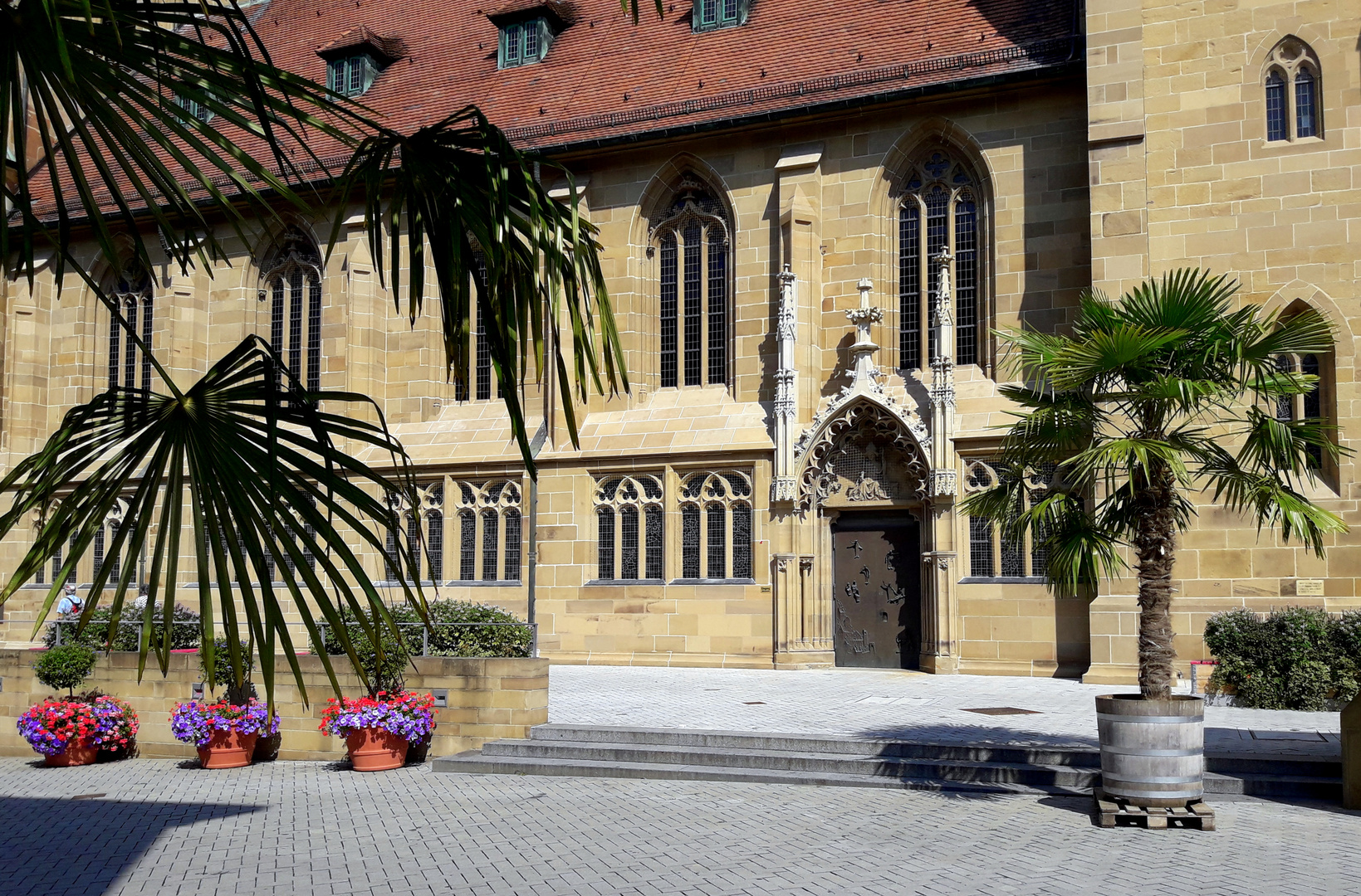 Kilianskirche, Sommer in der Stadt