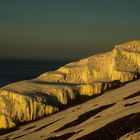 Kilimanjaro, kurz vor dem Gipfel.