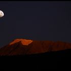 Kilimanjaro – Moonset