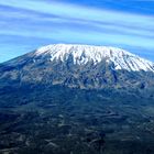 Kilimanjaro - wieder mehr Schnee auf der Kuppe