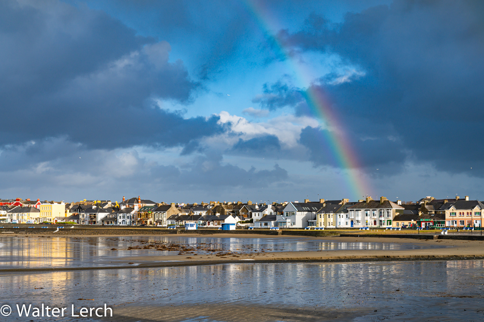 Kilkee mit Regenbogen