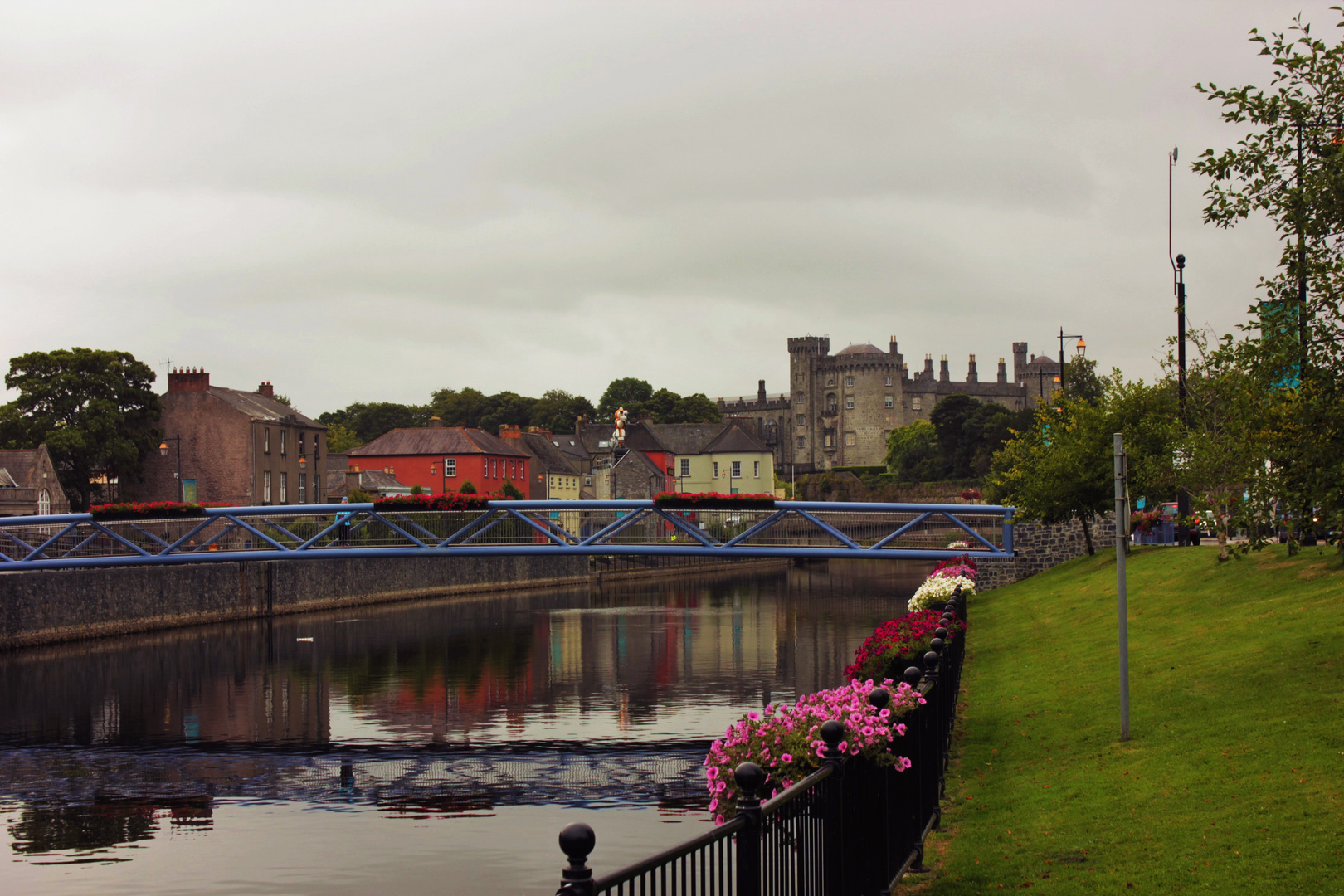 Kilkenny bei typisch irischem Wetter