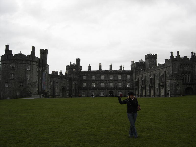 Kilkenny Castle auf meinen Haenden