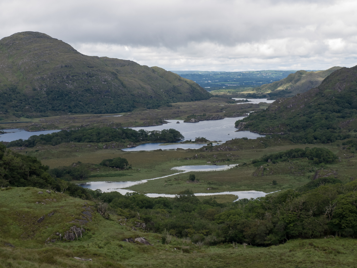 Killearny National Park Sicht vom Aussichtspunkt