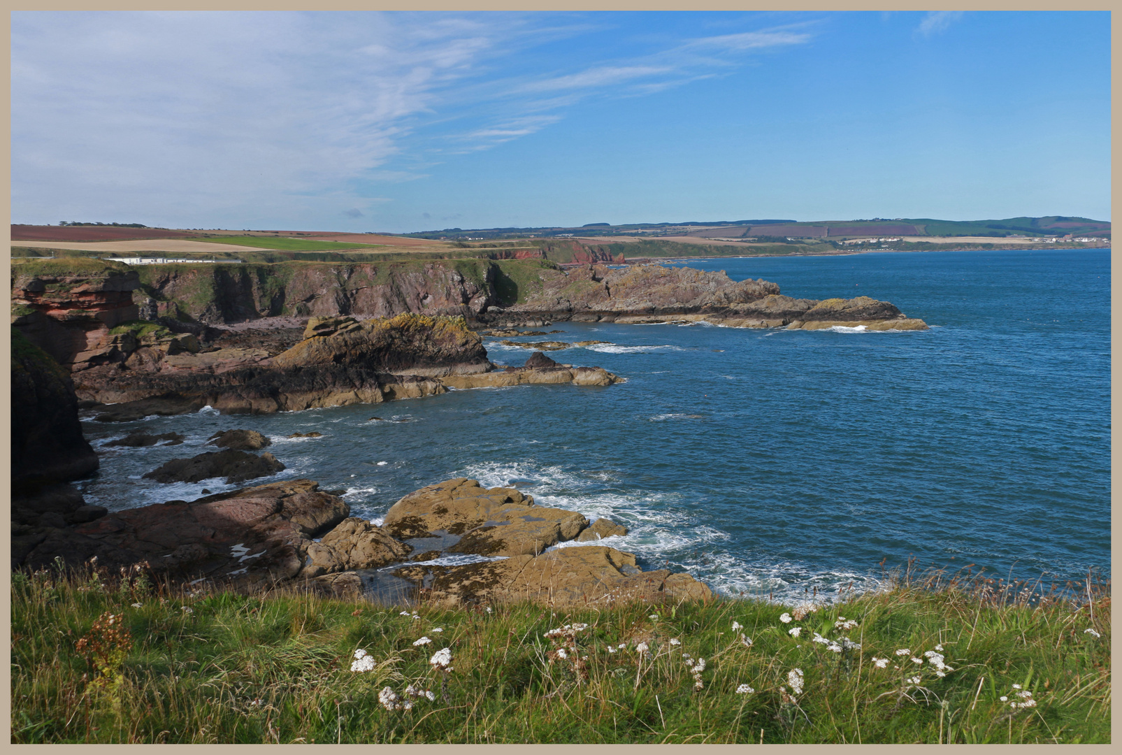 killiedraught bay near Eyemouth