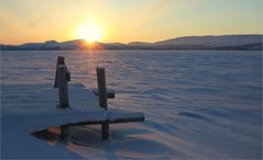 Kilpisjärvi, Das Ende der Polarnacht