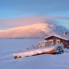 Kilpisjärvi im Morgenlicht