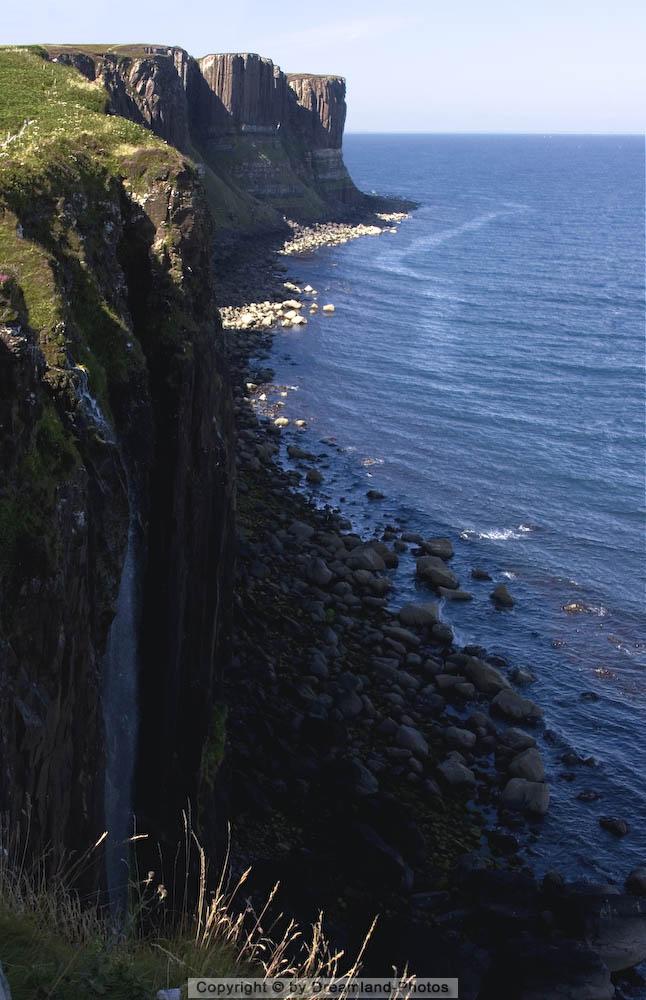 Kilt Rock Fall, Isle of Skye, Schottland