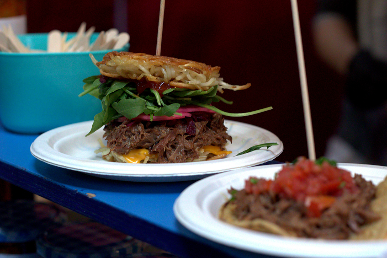 Kimchi-Ramenburger