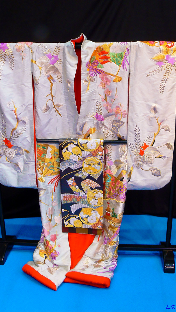 Kimono en soie.